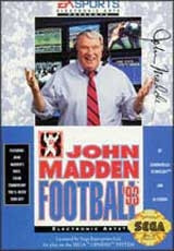 JOHN MADDEN FOOTBALL 92 SEGA MEGADRIVE (MD) PAL-EURO